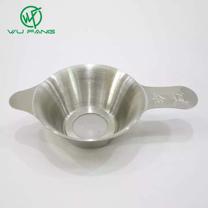 Phễu lọc trà bằng inox tinh xảo có thể tái sử dụng WU FANG - INTL