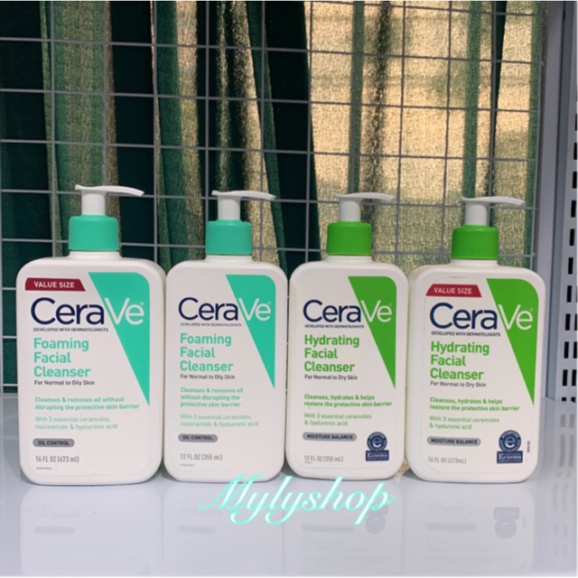 Sữa Rửa Mặt Dịu Nhẹ Cerave Foaming Facial Cleanser