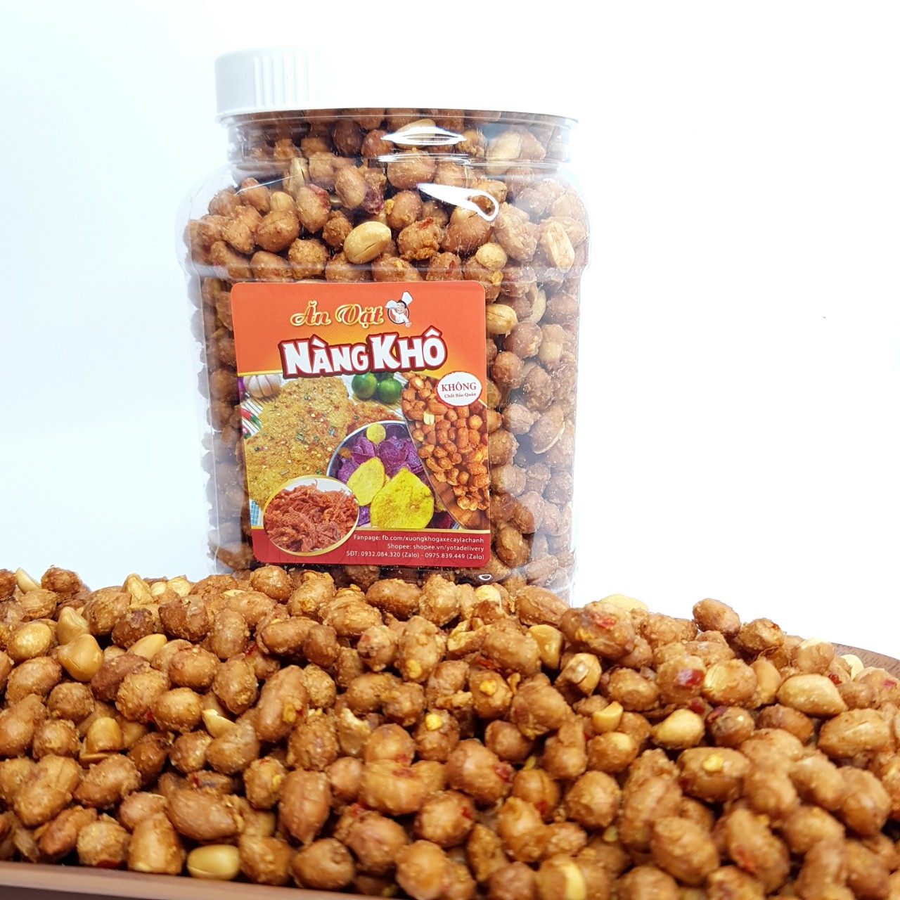 Đậu phộng cháy tỏi loại 1 siêu ngon (giònthơmbùi) YOTAFOOD - 500Gr