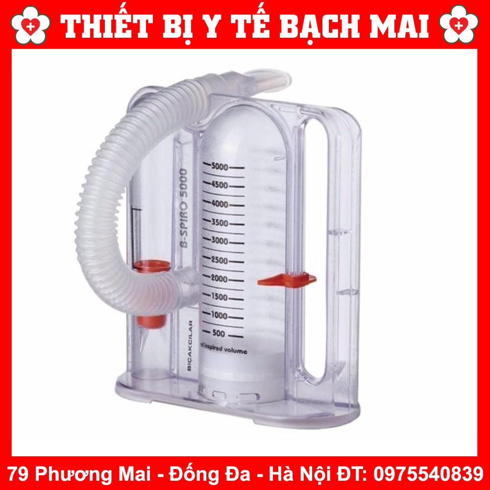 Phế dung kế - dụng cụ tập thở dhd - bình tập thở