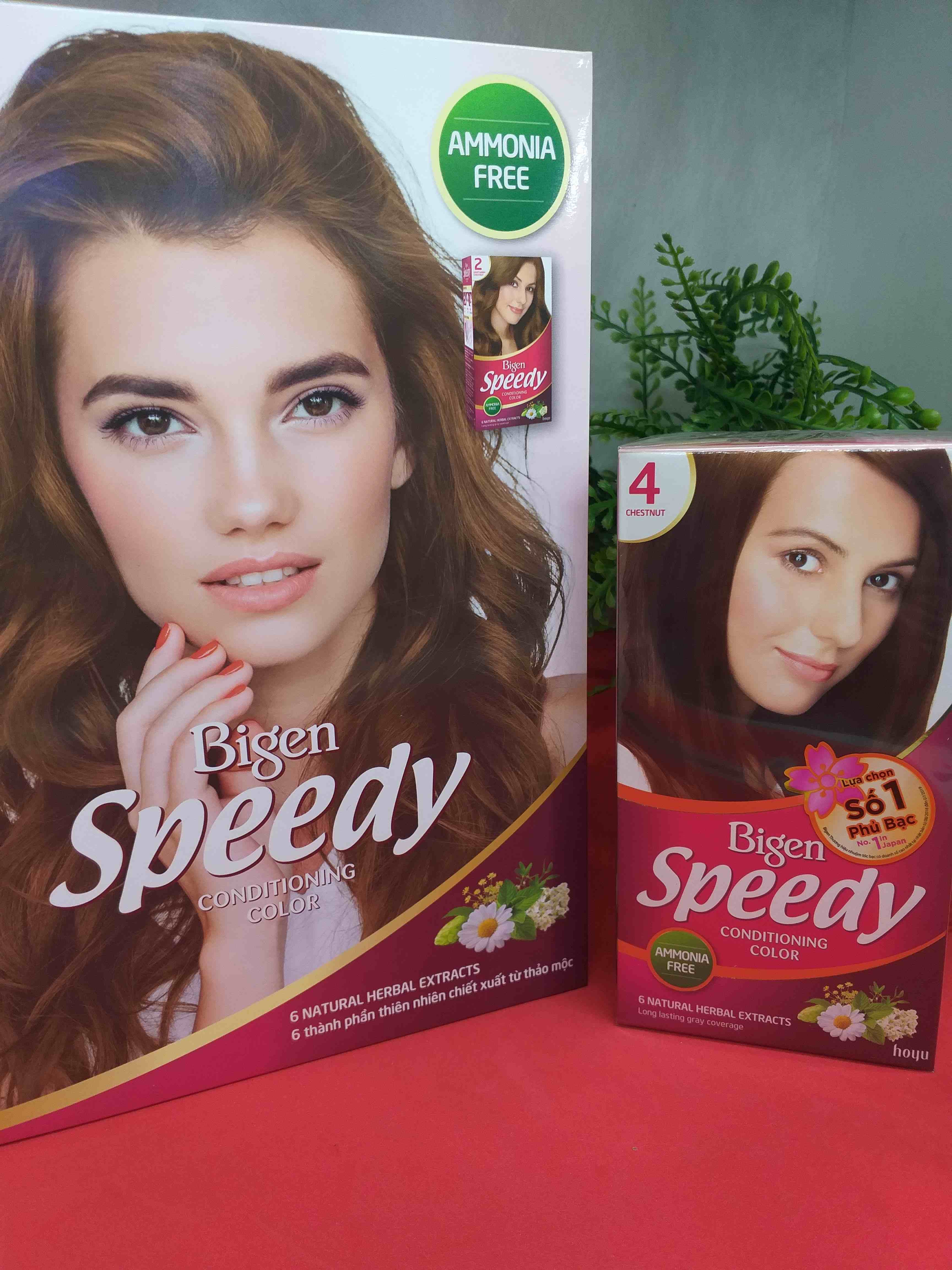 [HCM]Kem nhuộm tóc phủ bạc Bigen Speedy ( Bigen số )