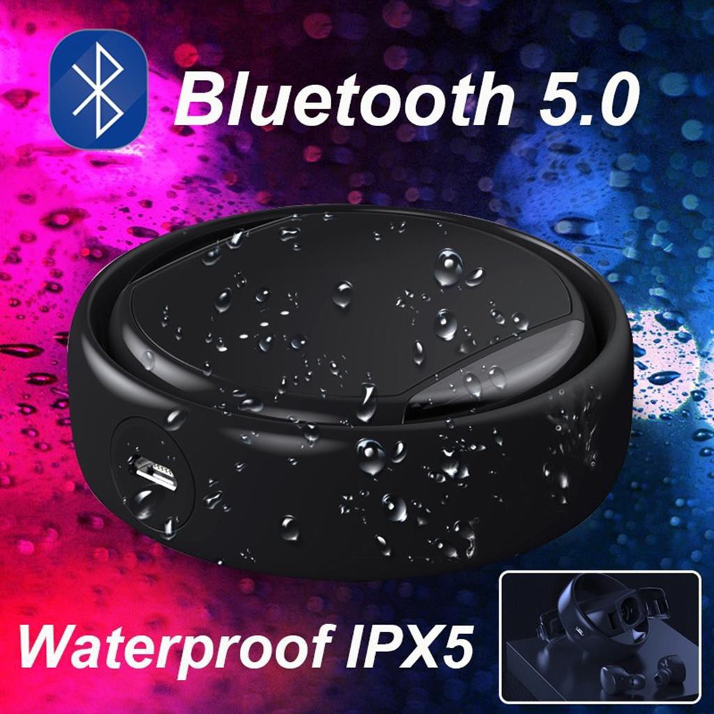 Tai nghe bluetooth không dây ts02 v4.2 shinecon tws 5.0 xoay 360° pin trâu