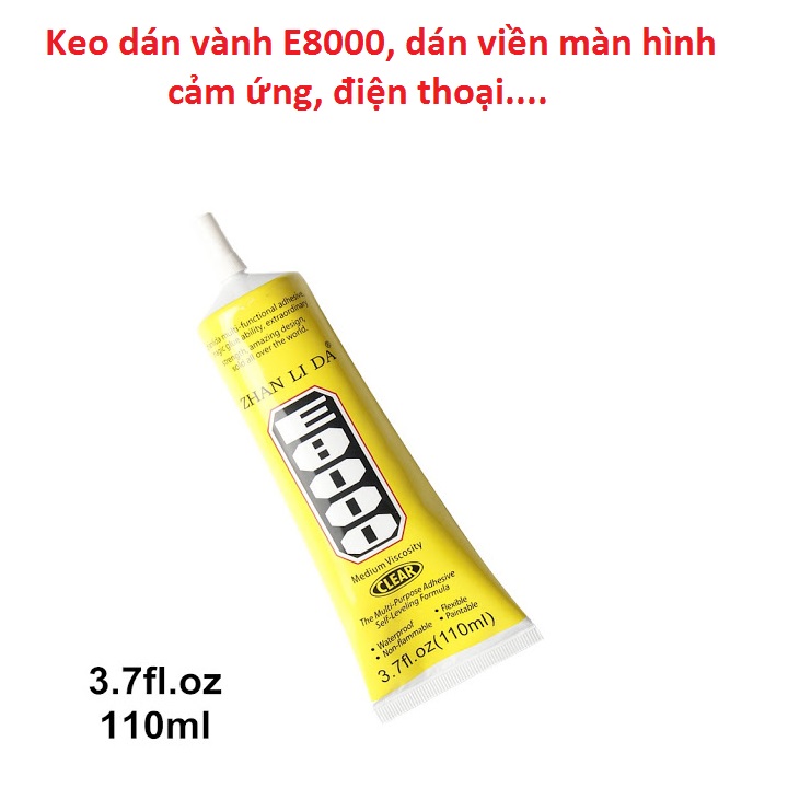 Keo dán ron viền màn hình cảm ứng E8000