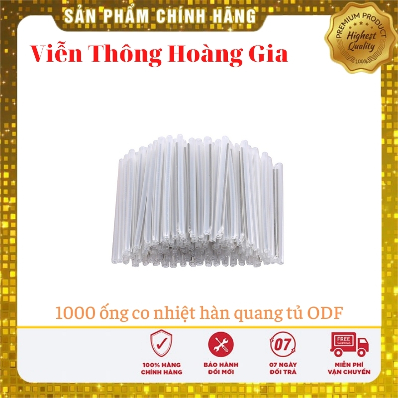 1000 Ống nung hàn cáp quang 60mm - ống co nhiệt quang