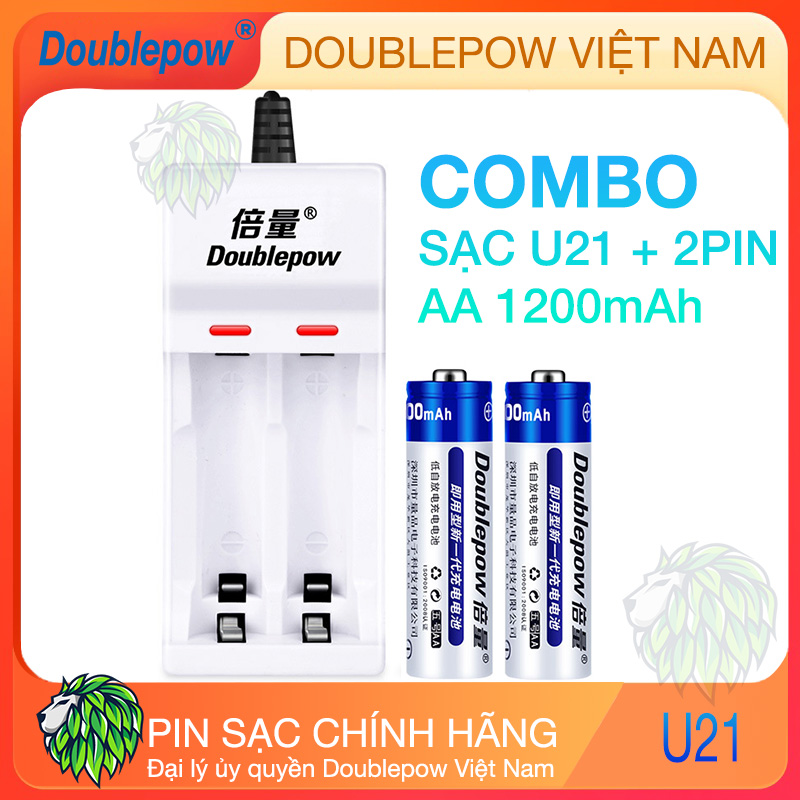 Bộ Sạc Pin AA AAA + 2Pin AA 1200mAh cho Micro Không Dây 1.2V  Thay Pin AA 1.5V - Pin Đồ Chơi Điện Tử - Pin Tiểu Sạc Dung Lượng Cao - Pin Micro Loa Kẹo Kéo - Pin Chuột Không Dây
