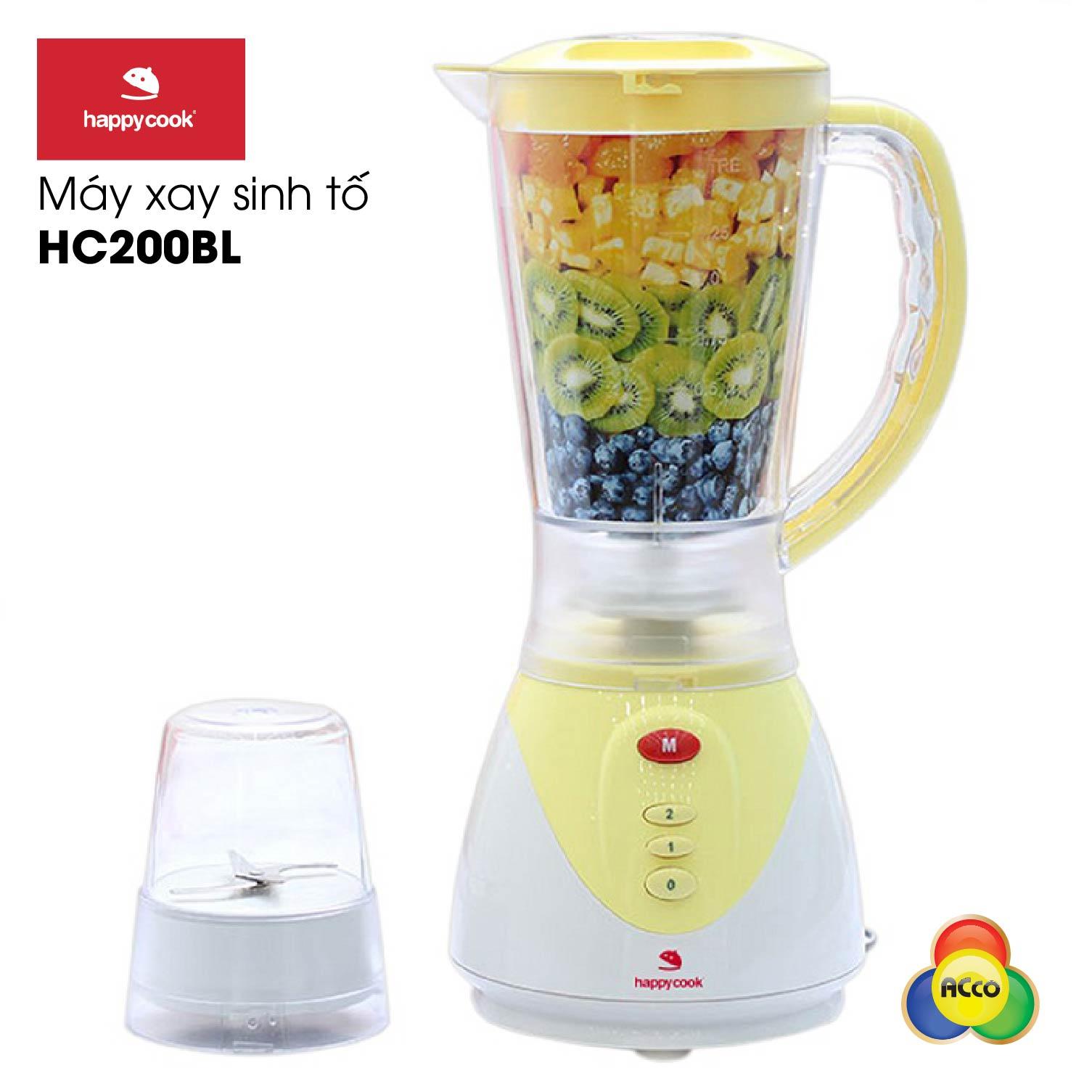 Máy xay sinh tố happycook hc 200bl