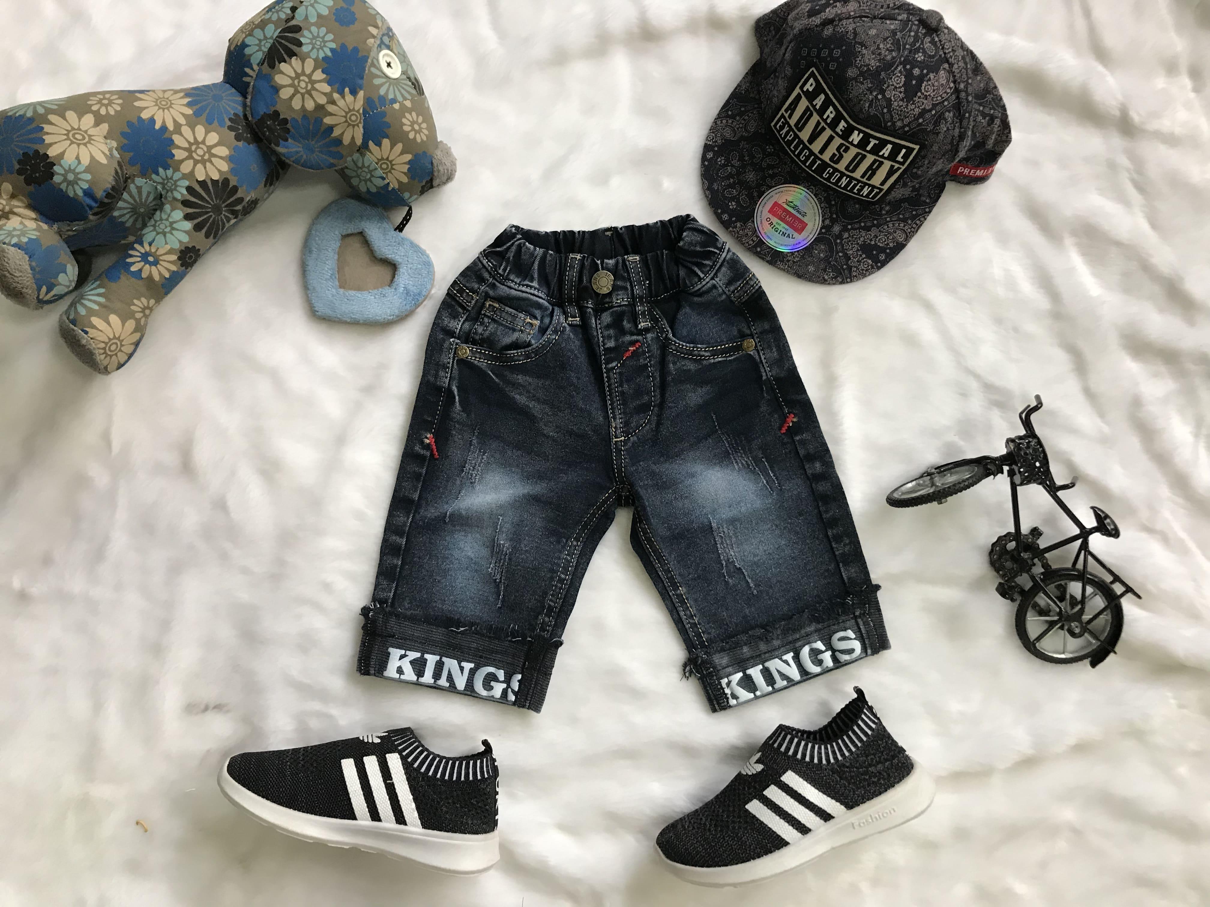 Quần lững Jean chất thun cho bé từ 10 - 25kg