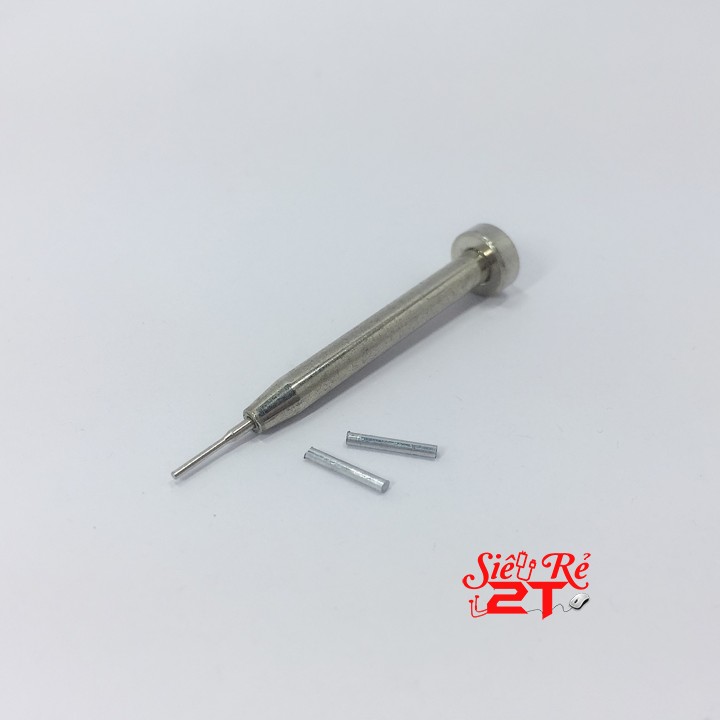 Cây đóng chốt bản lề Zippo tặng kèm 2 chốt bản lề Zippo - Dụng cụ sửa Zippo