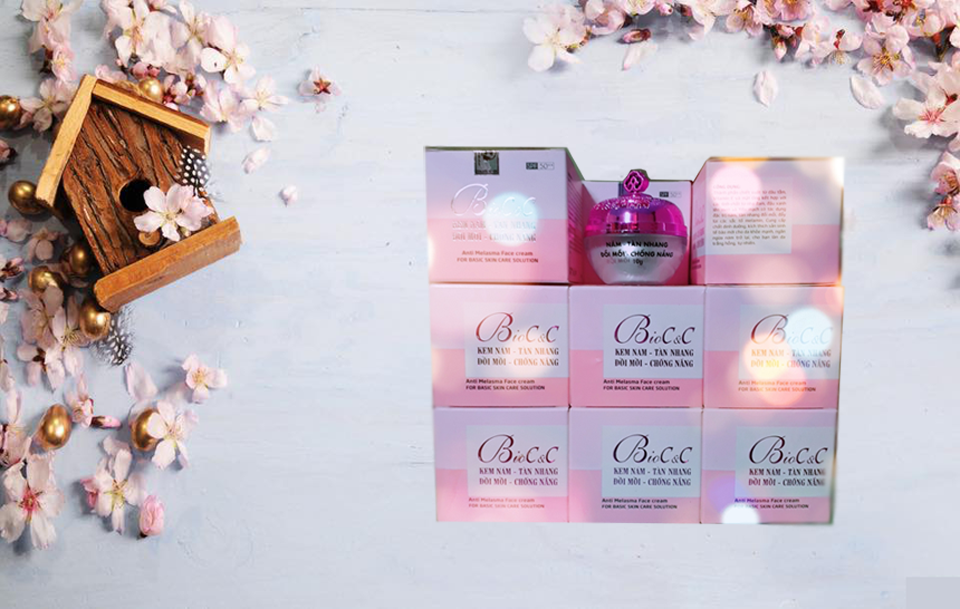 kem nám tàn nhang đồi mồi chống nắng BIOC&C 10G, 15g-20g