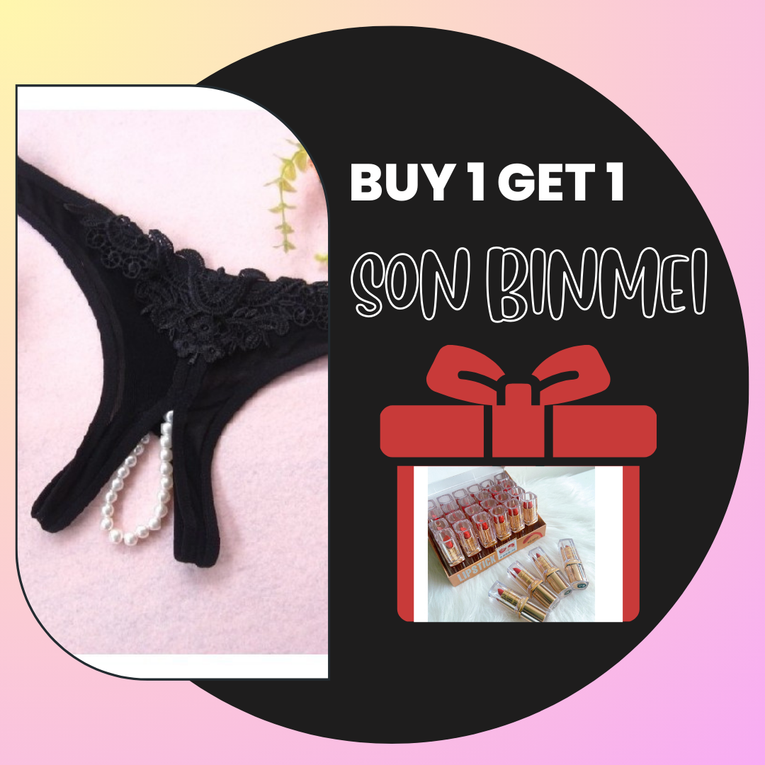 [MUA 1 TẶNG 1] Quần Lót Nữ, Nội Y Nữ Không Đáy Ren Lưới Lọt Khe Hạt Chuỗi Quyến Rũ - Nhiều Màu Lựa Chọn