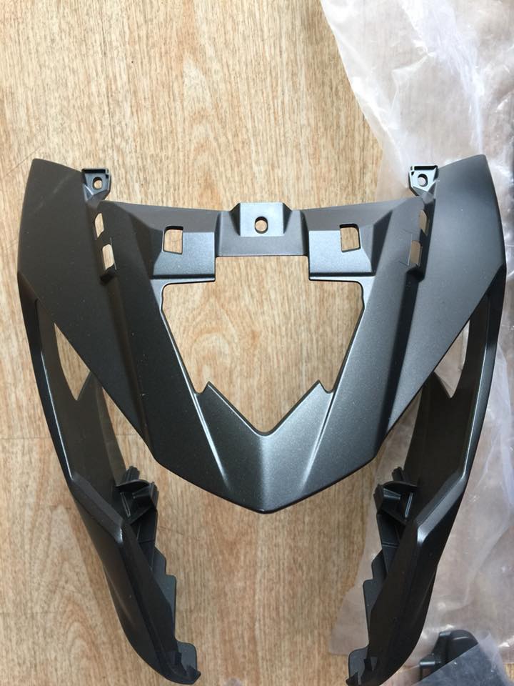 [HCM]Nhựa đầu ốp đầu đèn Raider Fi Satria Fi sản xuất tại Indonesia, đủ màu zin theo xe