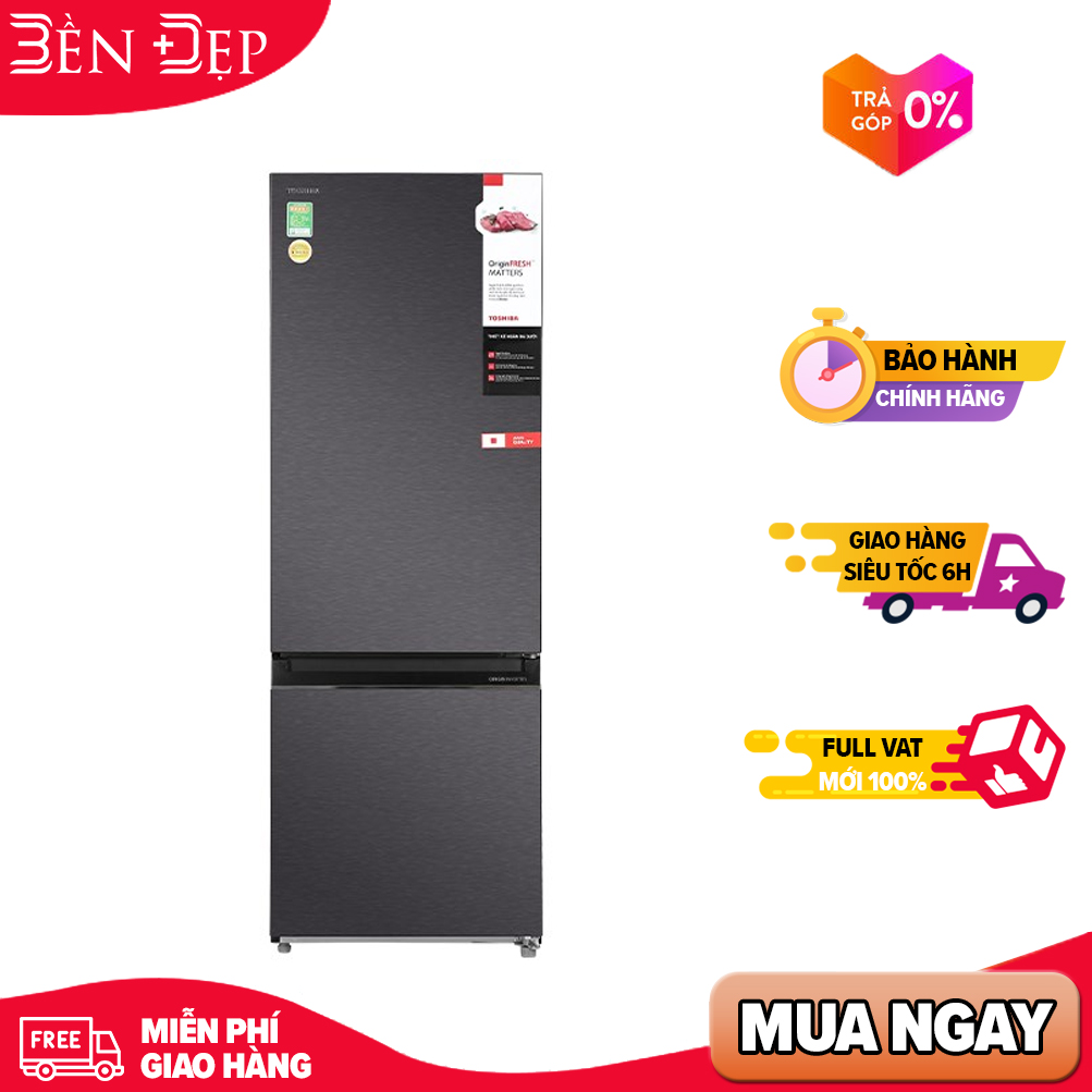 Tủ lạnh toshiba inverter 325 lít gr-rb410we-pmv-sg