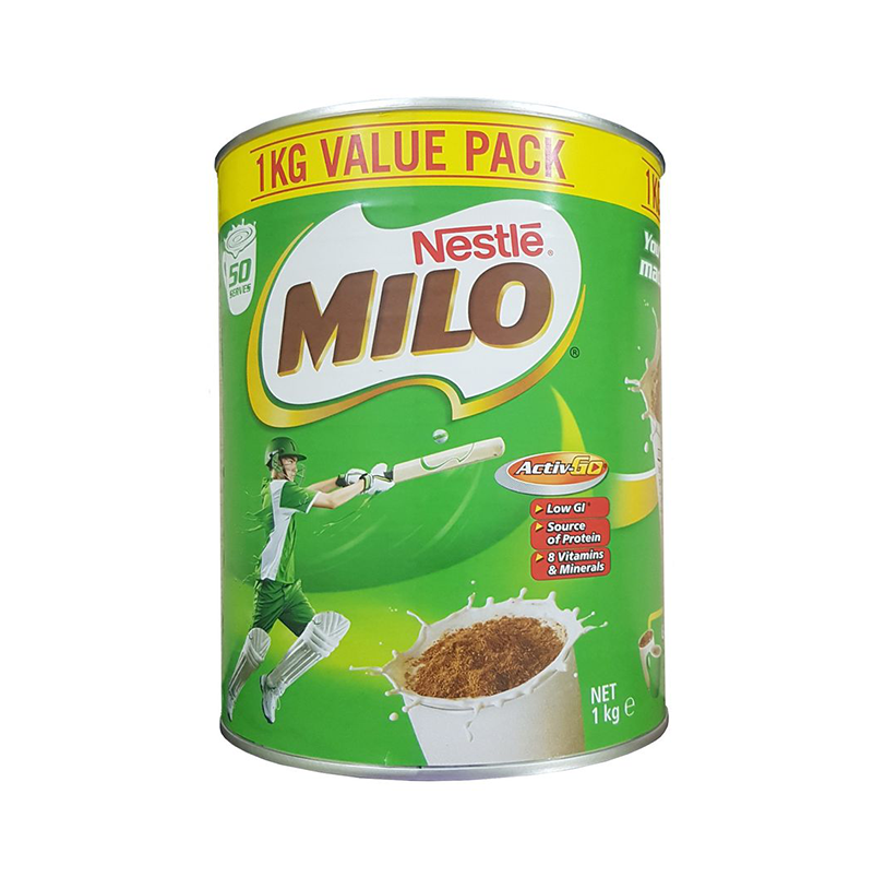 Sữa Milo Úc Nestle chính hãng 1kg - Bổ sung canxi