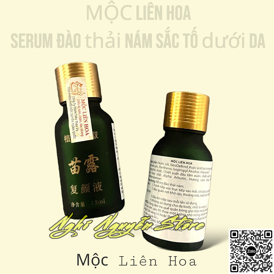 Serum đào thải sắc tố Mộc Liên Hoa