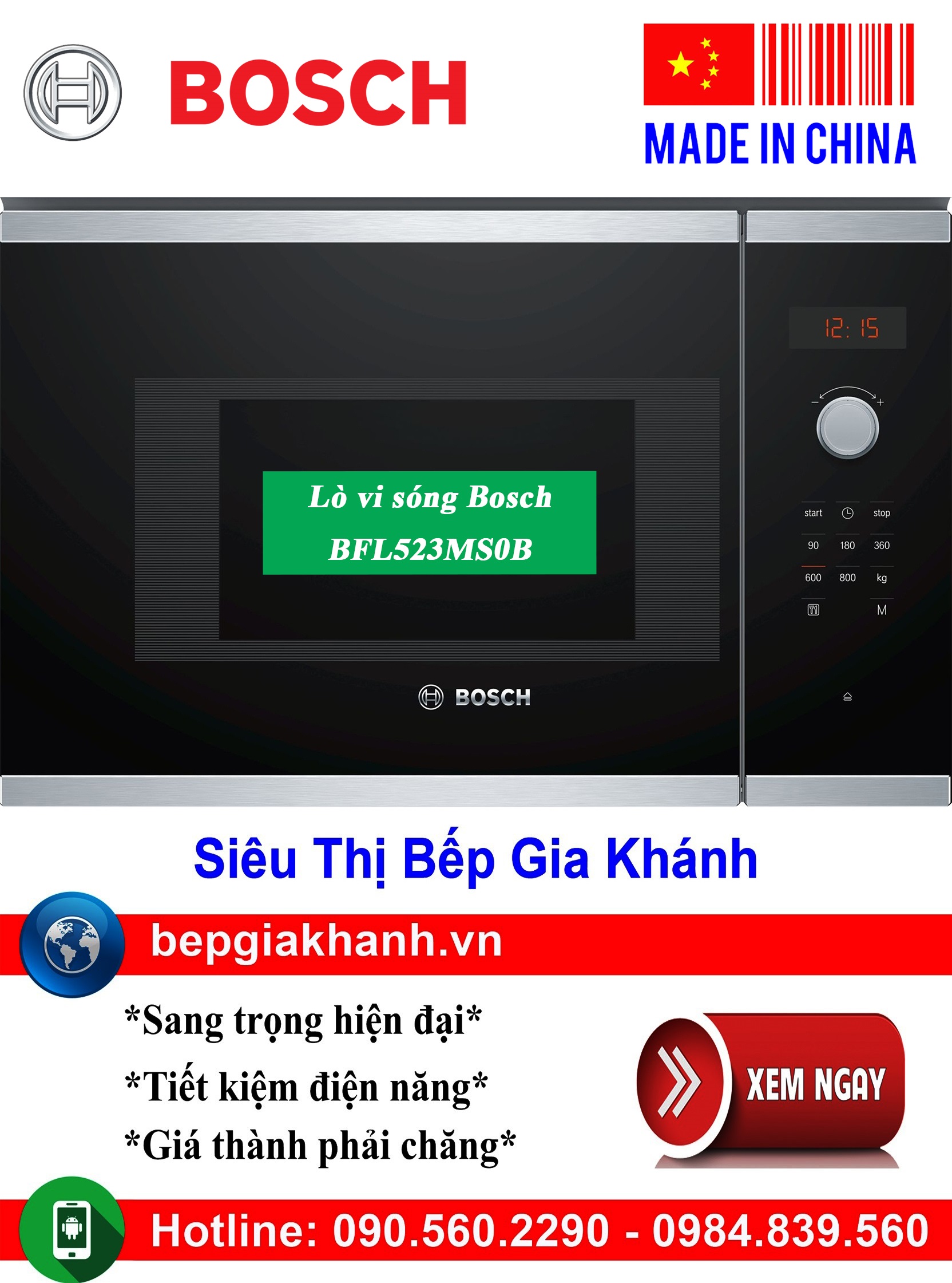 Lò vi sóng âm tủ BFL523MS0B nhập khẩu Trung Quốc, lò vi sóng, lò vi sóng có nướng, lò vi sóng mini, lò vi sóng sharp, lò vi sóng điện mini, lò vi sóng aqua, lò vi sóng nhỏ