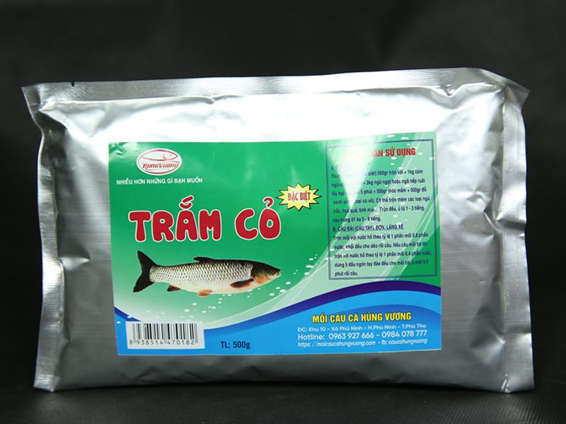 Mồi câu cá Trắm cỏ đặc biệt - Mồi câu cá Hùng Vương