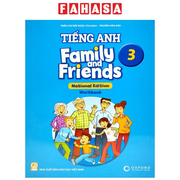 Fahasa - Tiếng Anh Lớp 3 - Family And Friends (National Edition) - Workbook (2023)