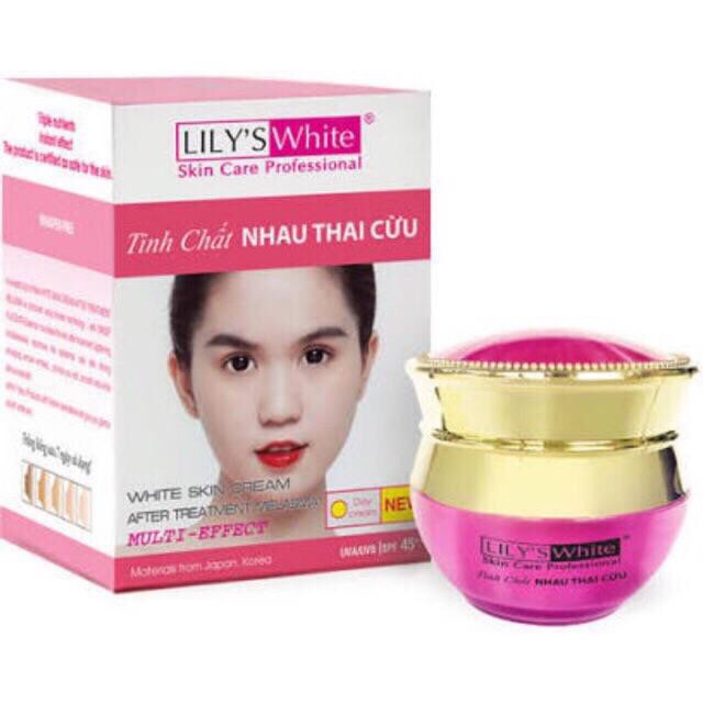 Kem dưỡng trắng da - ngừa mụn Lily’s White Nhau Thai Cừu