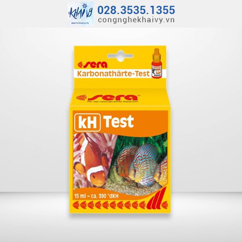 Test kiềm SERA- Kiểm tra nhanh độ kiềm trong nước