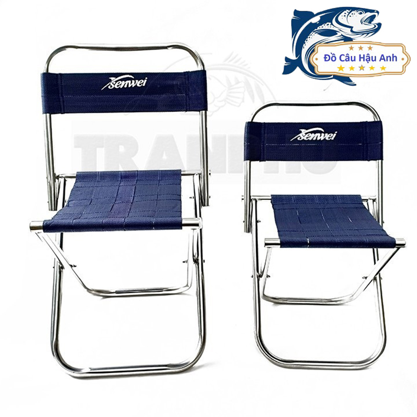 [FreeShip] Ghế câu cá Inox chịu tải cao ghế gấp ghế du lịch KK3 Hậu Anh FISHING ghế inox gọn gàng chịu tải 80kg