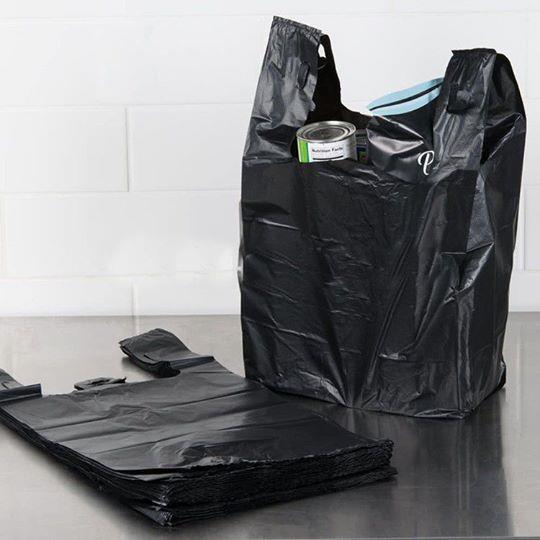 1kg túi nilon gói hàng , túi xốp đóng hàng, túi nhựa gói hàng, túi đựng rác, túi đen 2 quai 40 x60cm
