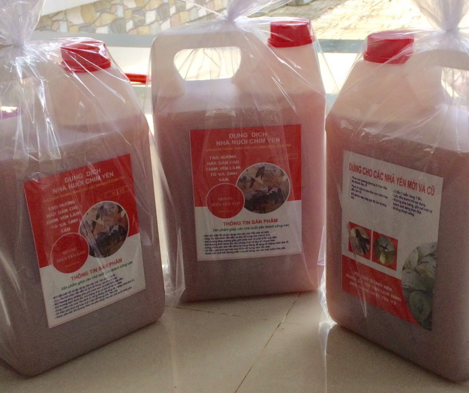 Dung dịch tạo mùi nhà yến