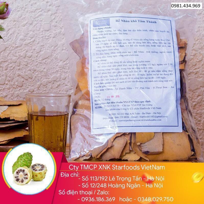 01kg rễ cây nhàu khô hàng loại 1 cao cấp