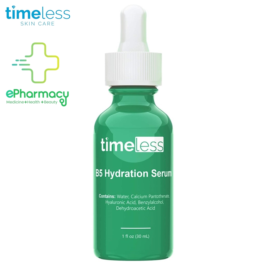 B5 Serum Timeless Vitamin B5 Hydration Tinh chất làm dịu và phục hồi da 30ml