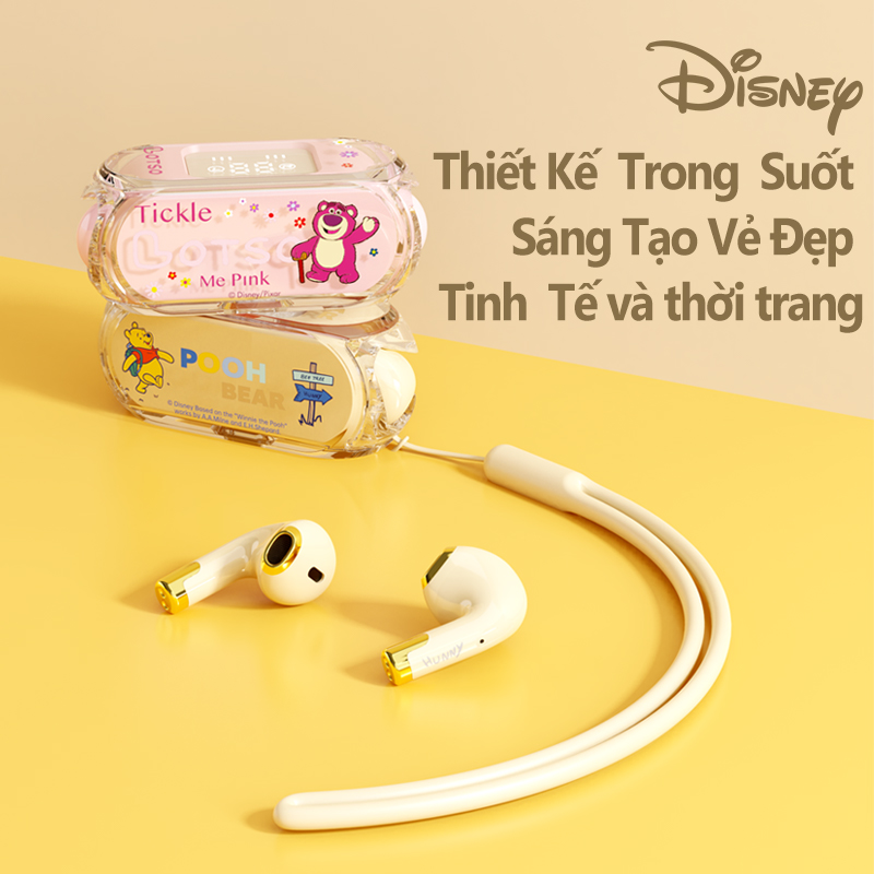 Disney J13 Tai nghe bluetooth 5.3 micrô không dây giảm tiếng ồn chậm trễ miễn phí hộp sạc không thấm nước