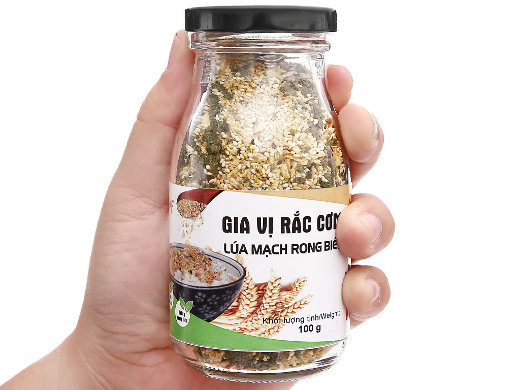 Gia vị rắc cơm lúa mạch rong biển Tâm Minh 100g
