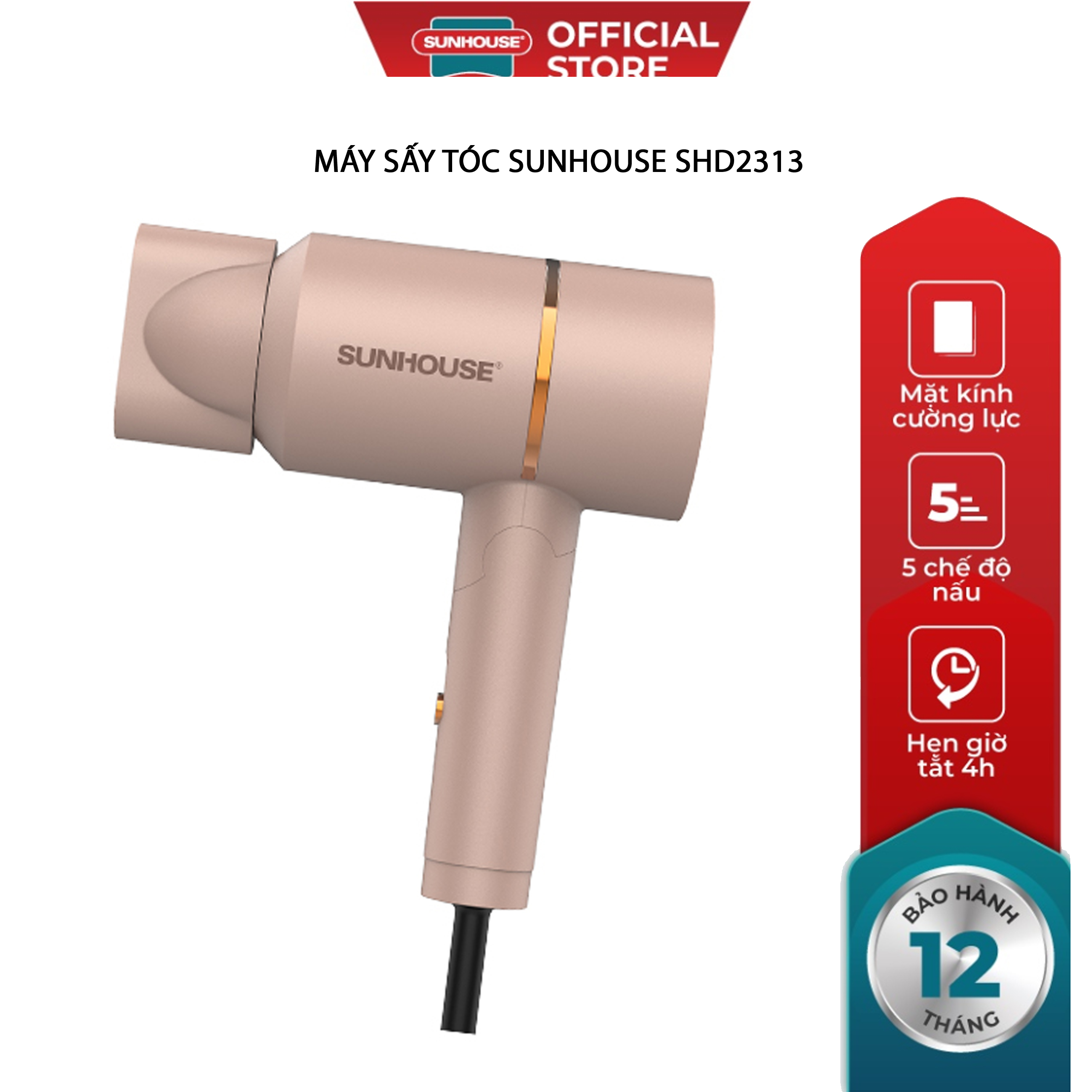 Máy sấy tóc sunhouse shd2313
