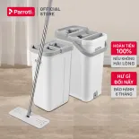 Cây lau nhà tự vắt thông minh, chổi lau nhà 360 độ, lau sạch khô nhanh Parroti