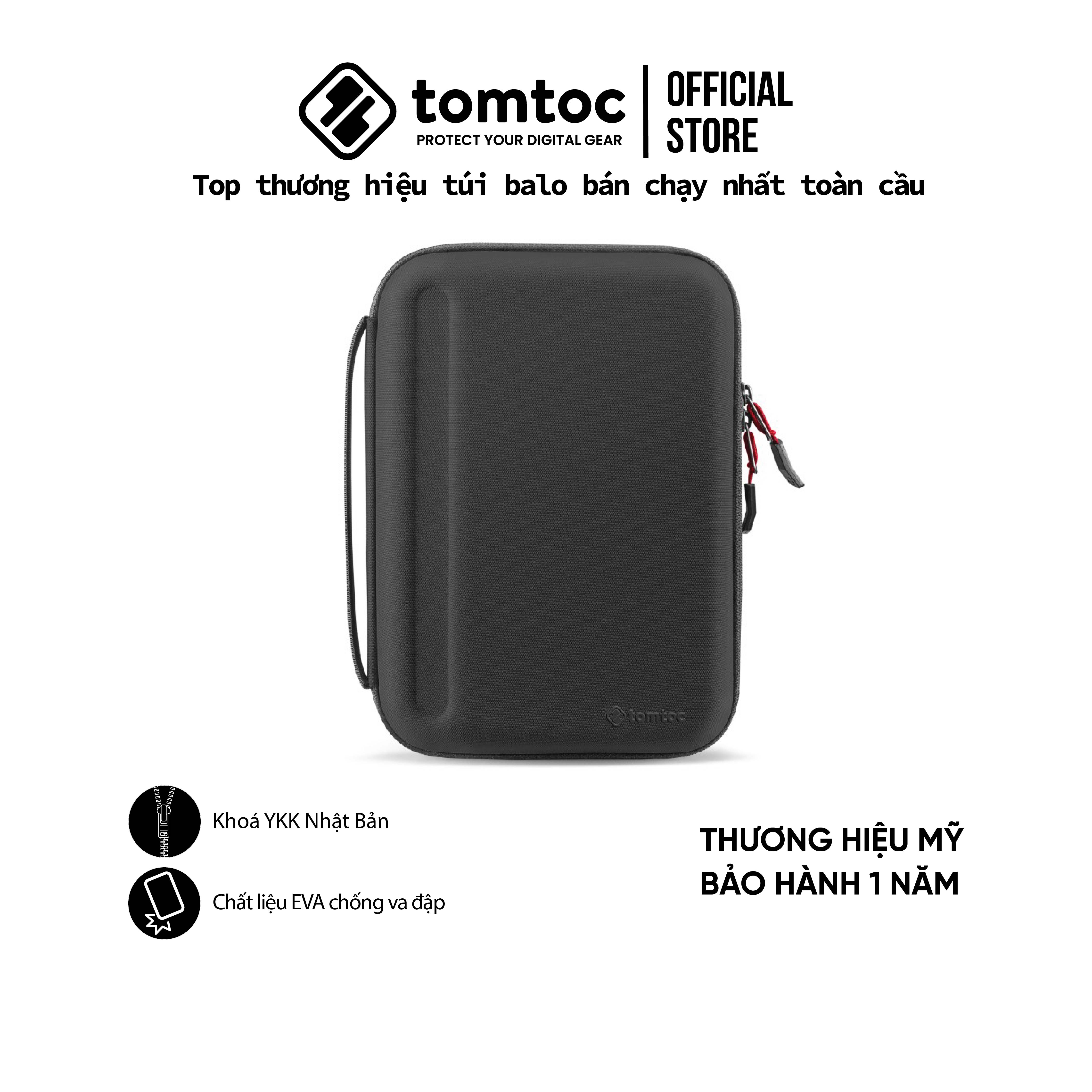 Túi chống va đập Tomtoc  Portfolio Holder Hardshell cho Ipad Pro 9.7-12.9inch & Tablet/Notebook - Thiết kế cứng cáp, chống va đập, hàng chính hãng