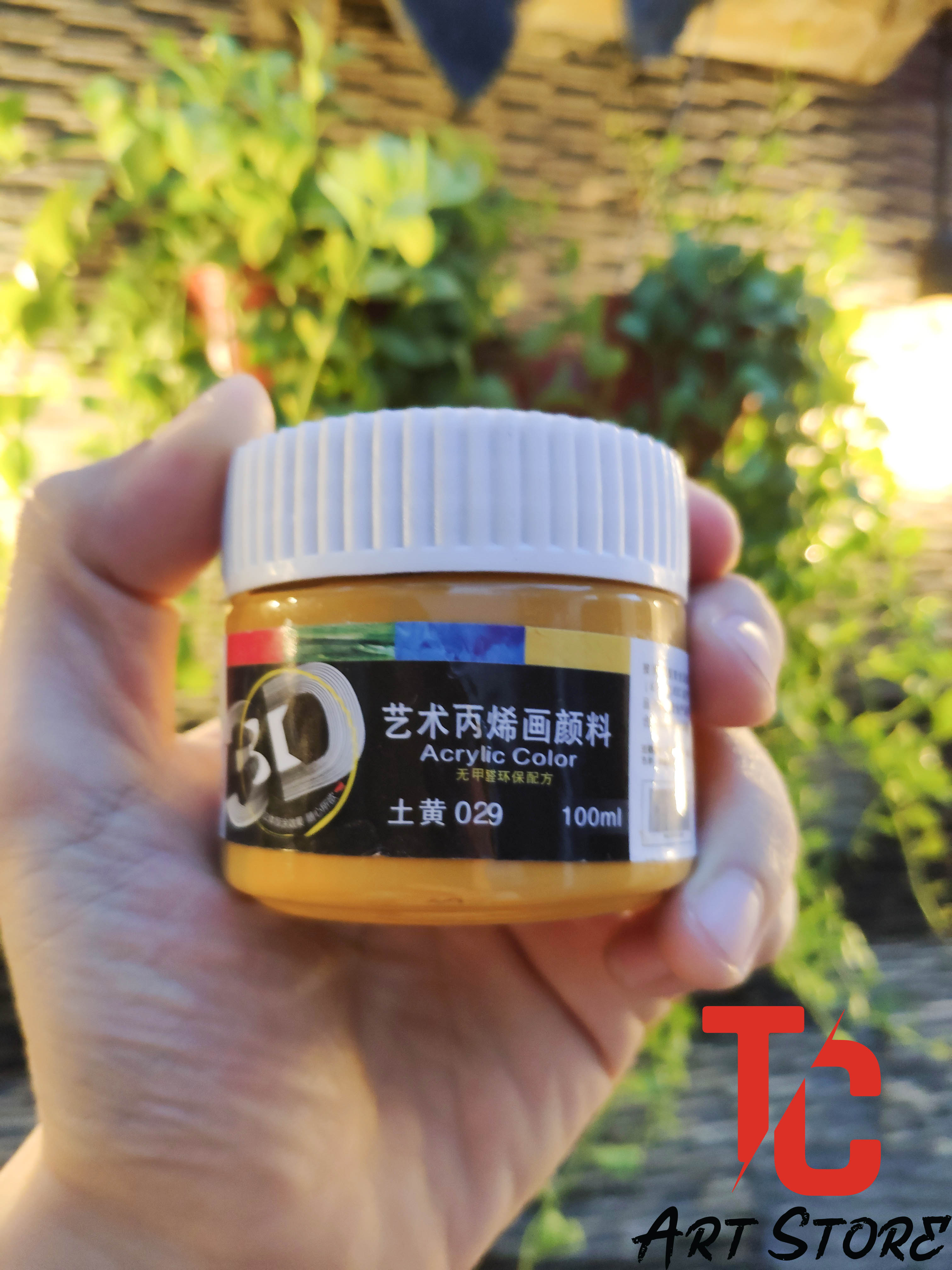 [TC Art Store] Màu Acrylic 3D hũ 100ml