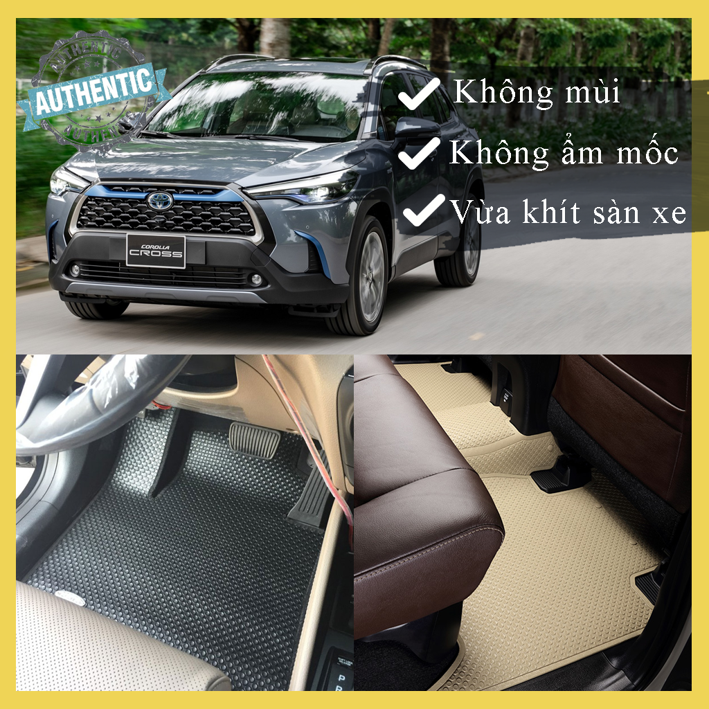 Thảm lót sàn ô tô Kata cho xe Toyota Cross 2020