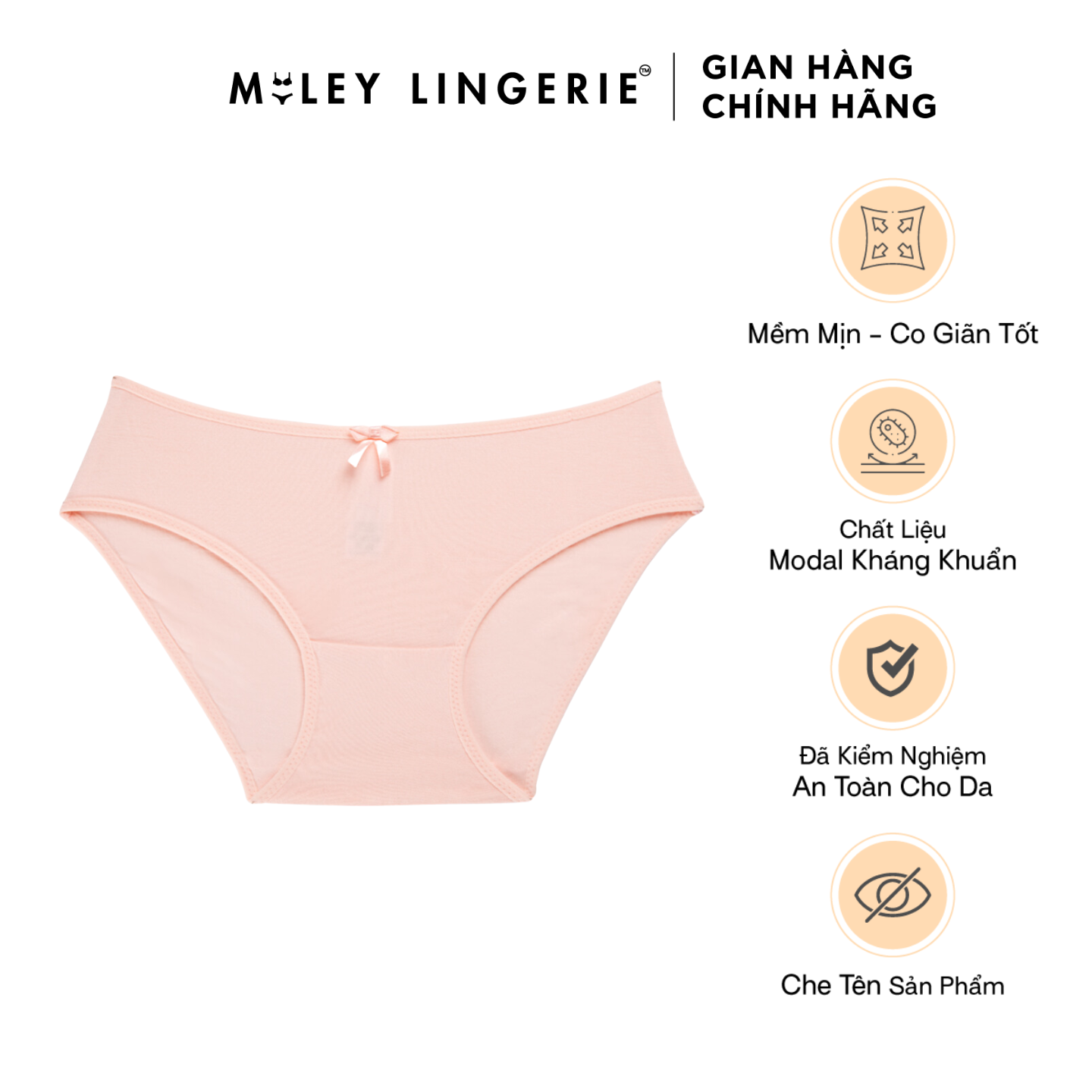 Quần Lót Nữ Modal Mềm Mịn Co Giãn Tốt Kháng Khuẩn Miley Lingerie