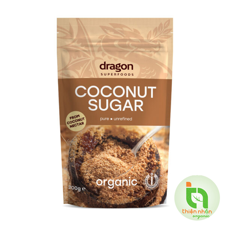 Đường hoa dừa hữu cơ Dragon Superfoods 250g Coconut Sugar