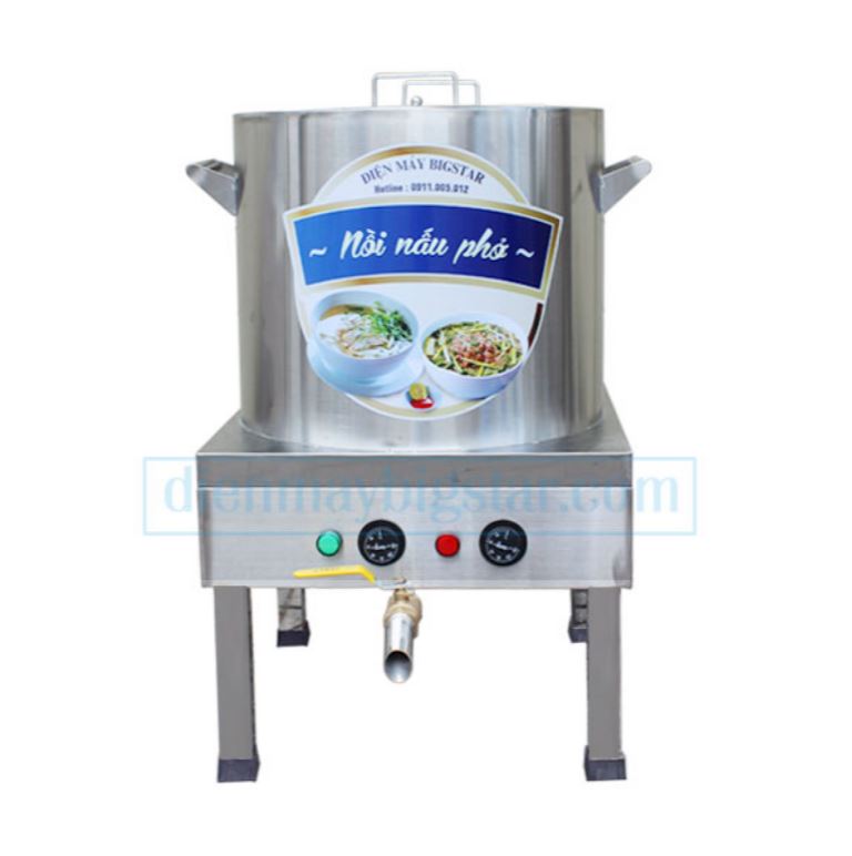 Nồi nấu phở 60L bằng điện Việt Nam