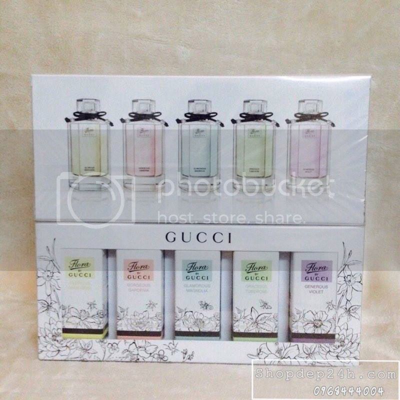 Set nước hoa 5 chai mùi hương ngất ngây MINI