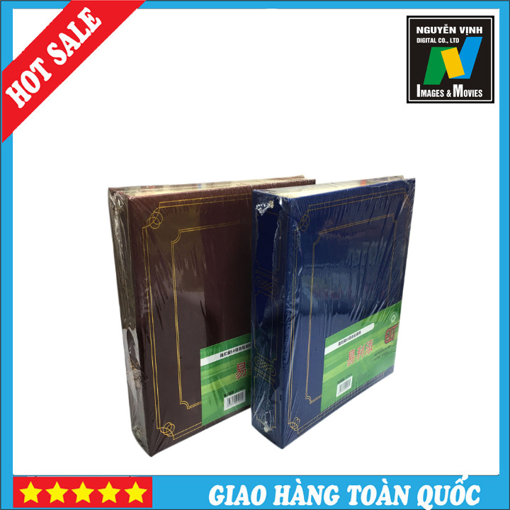 Album dán ảnh cỡ 13x18 loại 50 lá có bìa giả da. album có tính mỹ thuật cao, được sản xuất chắc chắn. bìa album được phủ màu sang trọng, phù hợp nhiều cá tính.