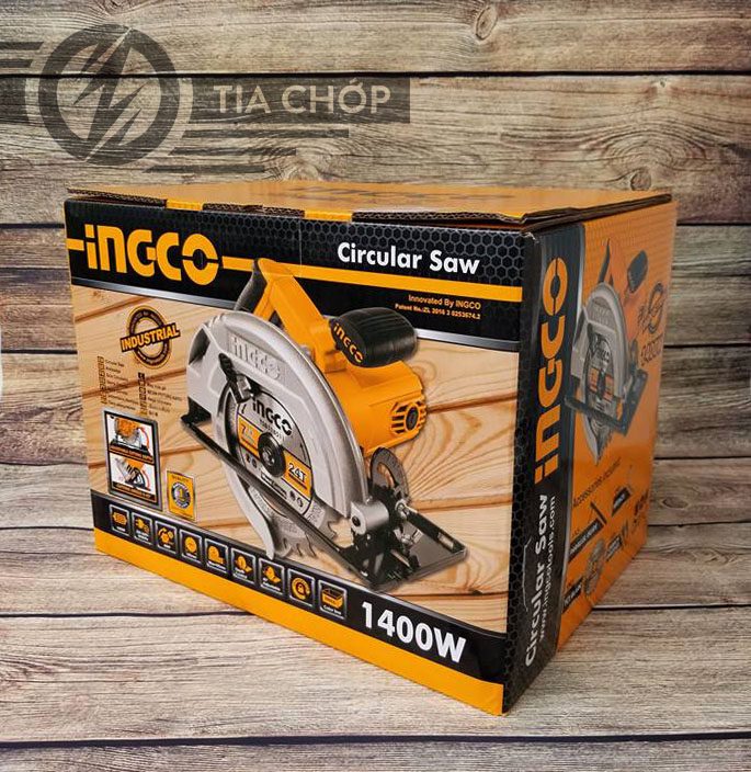 Máy cưa đĩa tròn cs18528 ingco 1400w