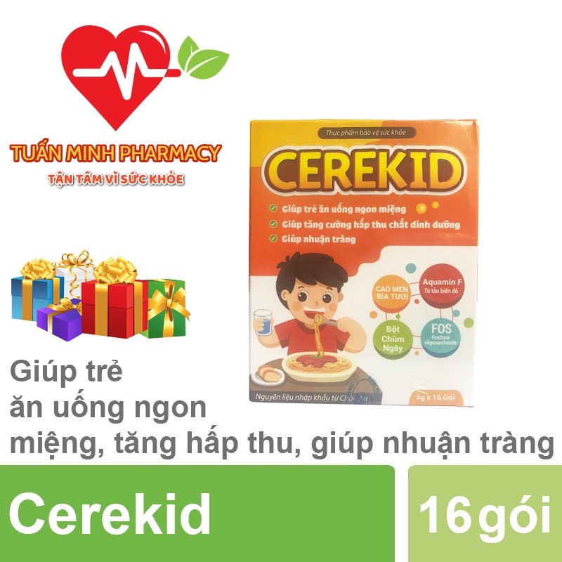 Cerekid- Cốm giúp trẻ hết táo bón
