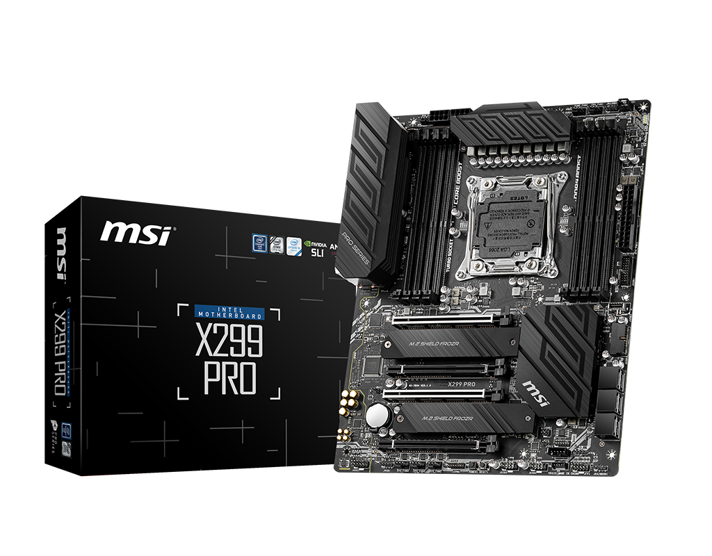 Mainboard msi x299 pro
