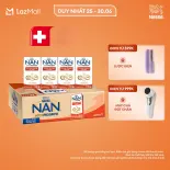 [Chỉ 25-30.06 QT Đơn 599K/999K] Thùng 36 hộp sữa pha sẵn Nestle NAN INFINIPRO GROW với công thức vượt trội kết hợp sữa A2 và HMO hỗ trợ tiêu hóa, đề kháng và phát triển thể chất (4x110ml)