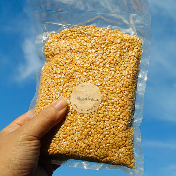 Đậu Xanh Cà Vỏ Hữu Cơ Thuần Chủng - Đậu xanh sạch Tây nguyên, Đỗ xanh quê - Lalana's Farm Nông Sản Sạch Tây Nguyên