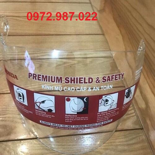 Kính mũ bảo hiểm HJC 3/4 VO-10 cao cấp