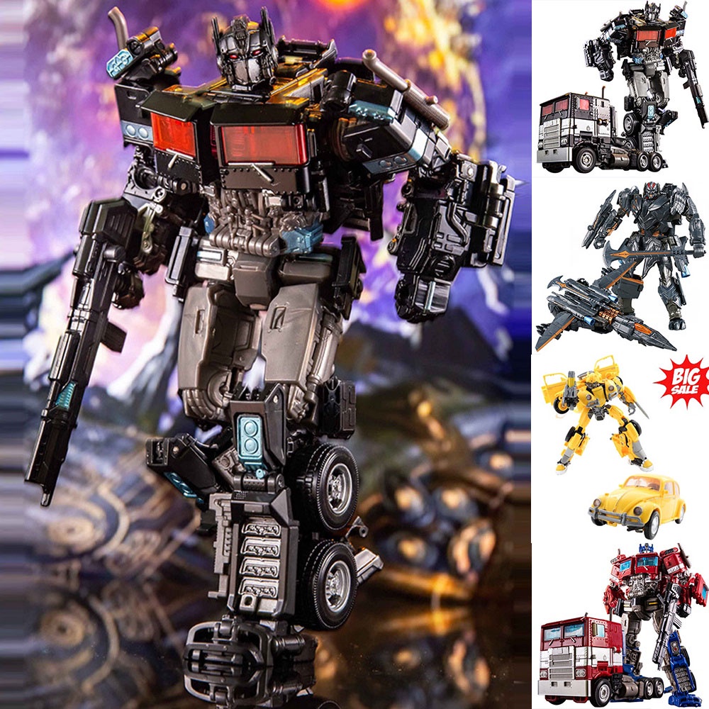 Mô hình tĩnh đồ chơi robot người máy biến hình Transformers AOYI Mech tổng hợp mẫu siêu hot 2023 Transformer Optimus prime, megatron, bumleebee