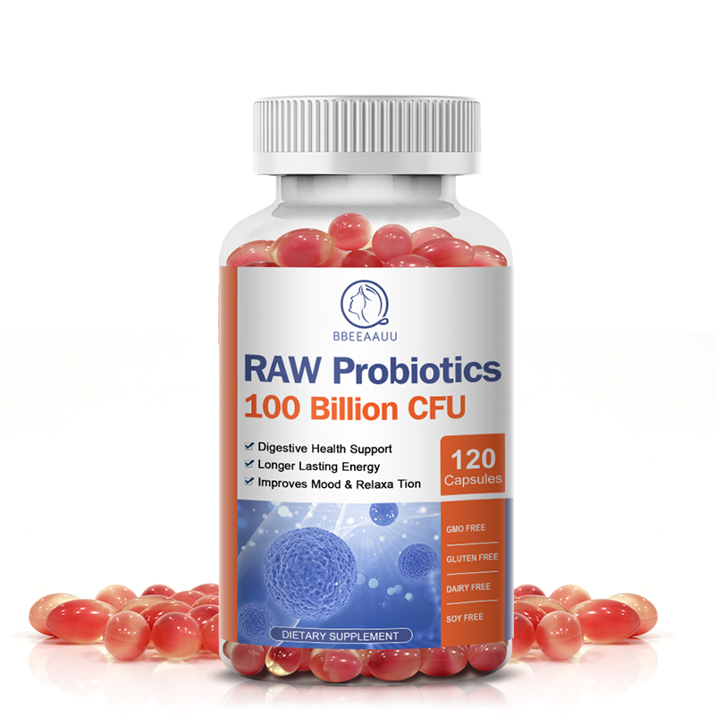 Bbeeaauu Hữu Cơ Probiotics 100 tỷ CFU với Prebiotics & Tiêu hóa Enzyme xây dựng chế phẩm sinh học cho phụ nữ và nam giới