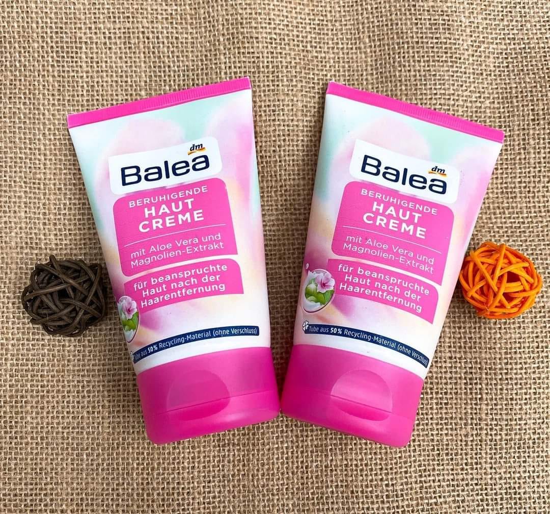 Kem dưỡng da sau cạo/wax lông Balea