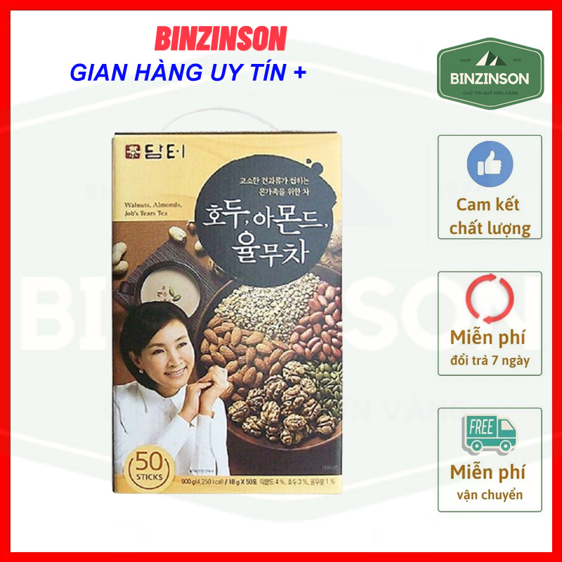 Bột ngũ cốc damtuh hàn quốc 50 gói - binzinson